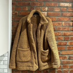 Caramel Colored Teddy Coat